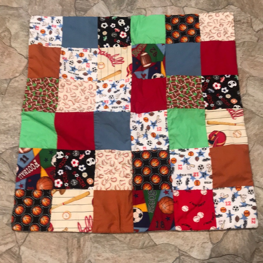 Baseball Small Quilt